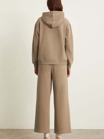 Grimelange Široký strih Nohavice - Hnedá