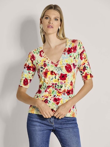 Pull-over MADELEINE en blanc : devant