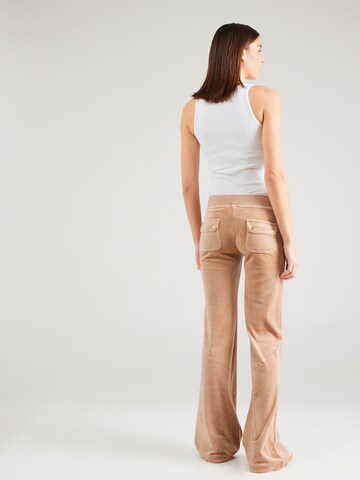 évasé Pantalon 'LAYLA' Juicy Couture en marron