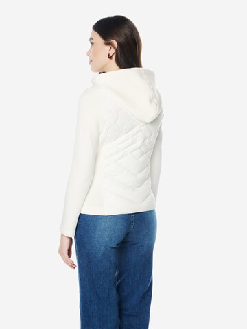 KOROSHI - Casaco meia-estação em branco