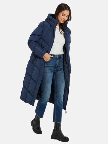 Manteau d’hiver 'Jotta' Threadbare en bleu