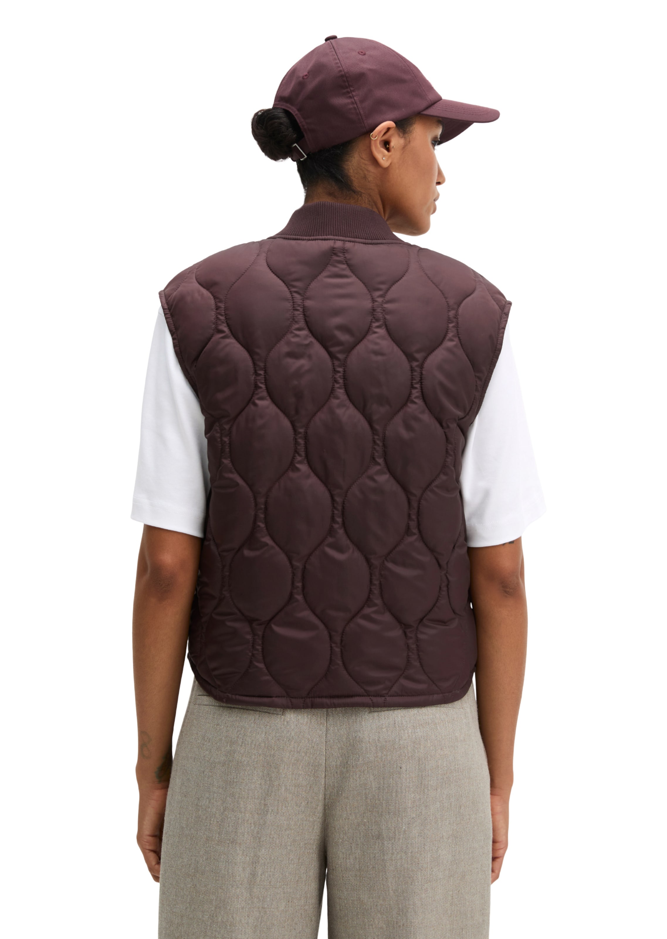 Gilet 'MOP x Function' Marc O'Polo en rouge