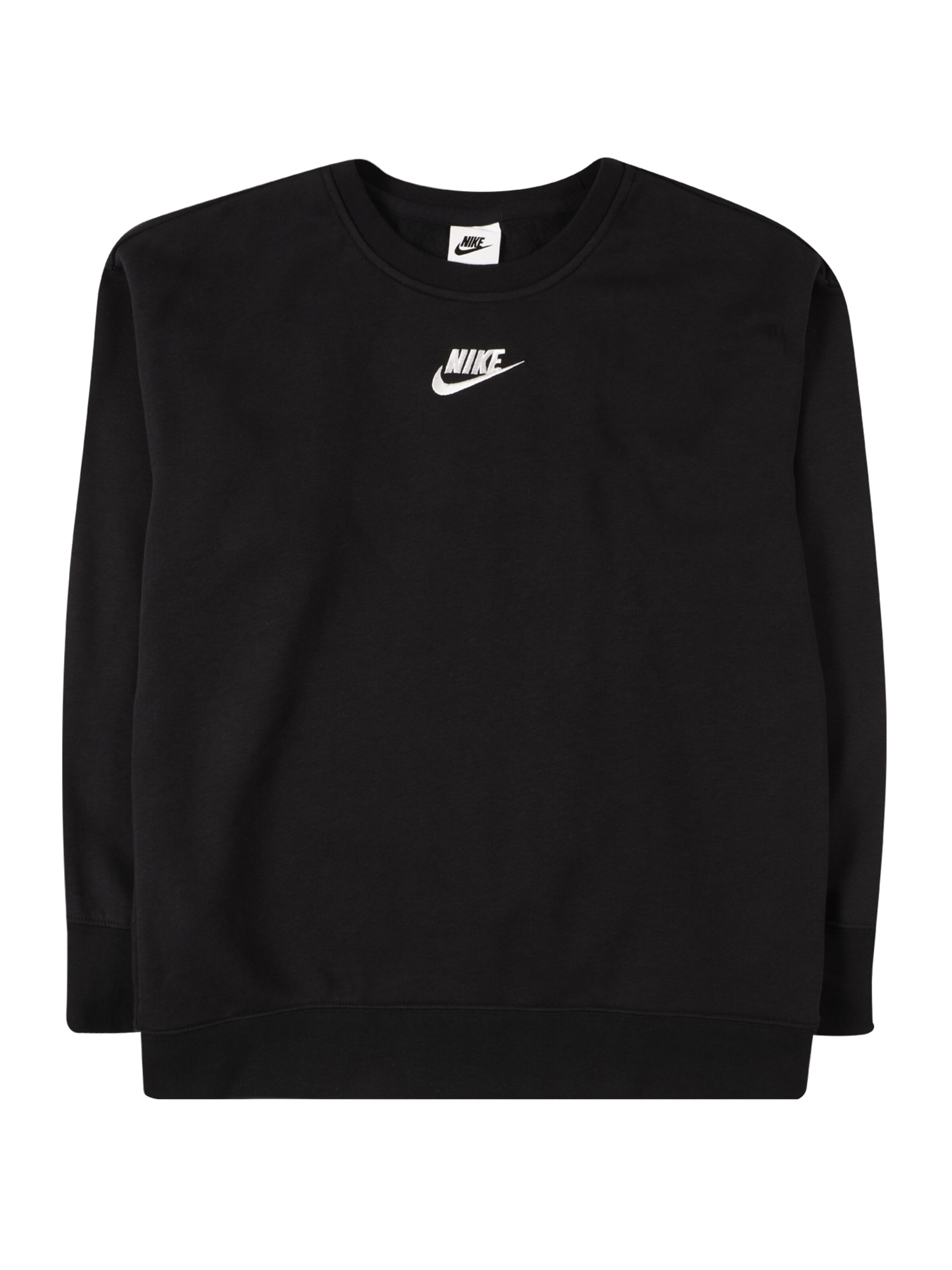 Nike Sportswear Sweatshirt in Schwarz: Vorderseite