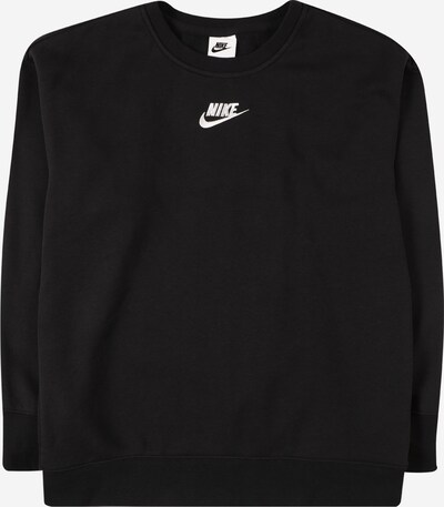 Nike Sportswear Sweatshirt in Black / White, Item view