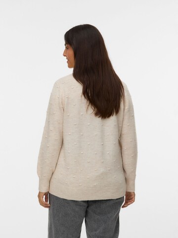 Pullover 'VMCFrancesca' di Vero Moda Curve in bianco
