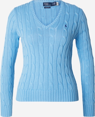 Pull-over 'KIMBERLY' Polo Ralph Lauren en bleu : devant