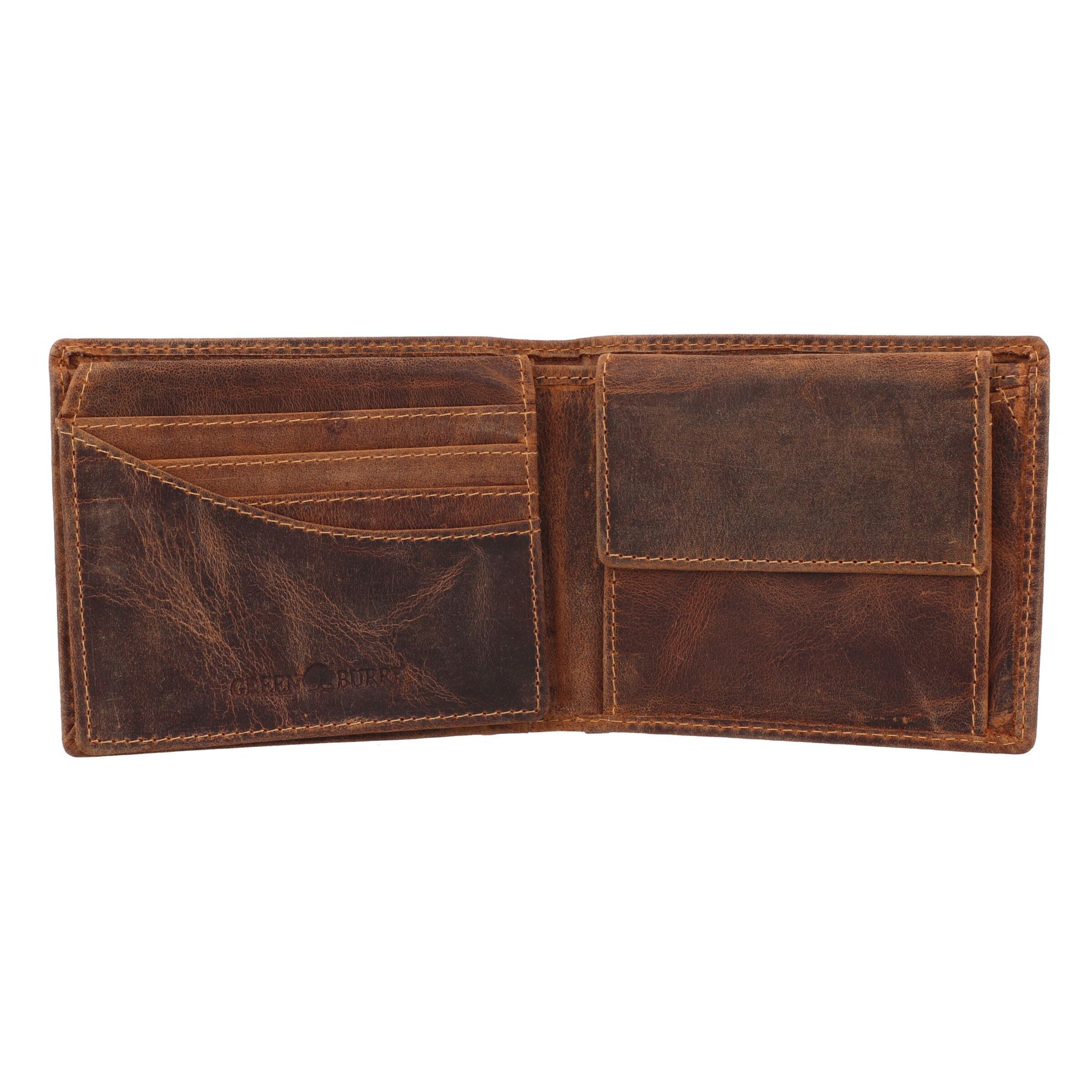 Porte-monnaies GREENBURRY en marron