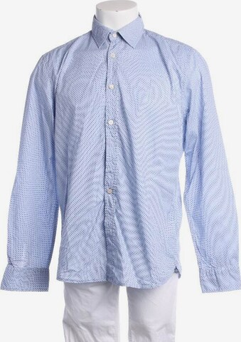 Marc O'Polo Button Up Shirt in M in Blue: front