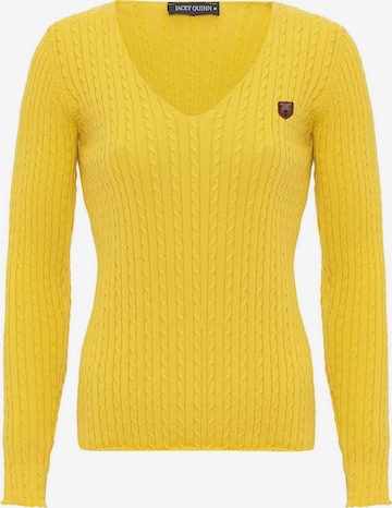 Jacey Quinn Sweater in Yellow: front