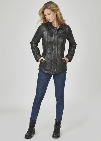 Veste mi-saison 'SELille' 7ELEVEN en noir