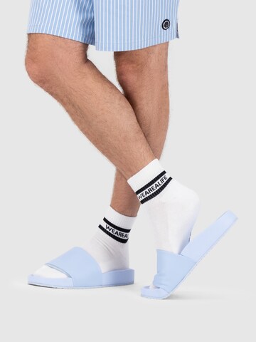 Calzino 'EnnyAK' di alife & kickin in bianco: frontale