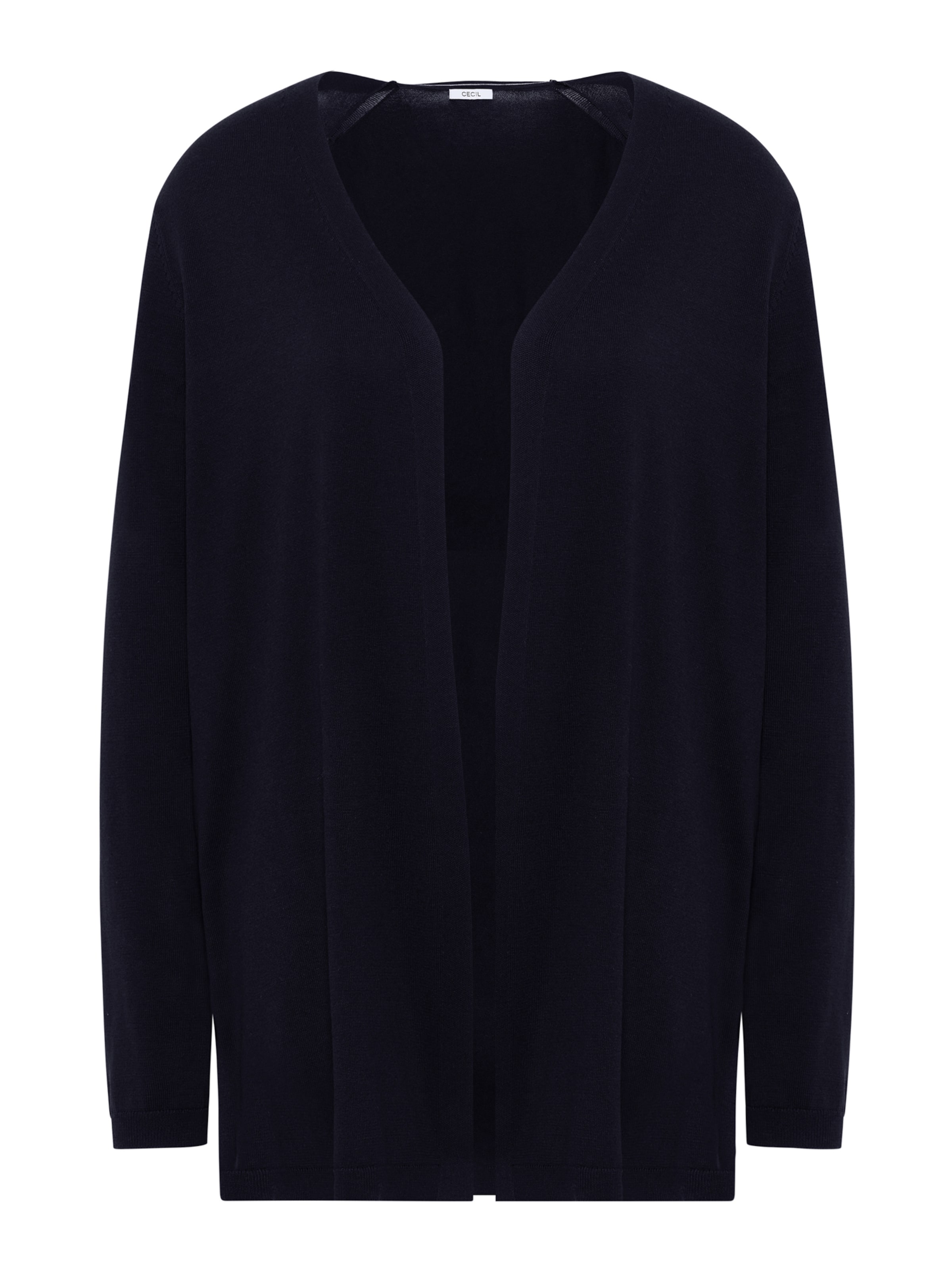 Geacă tricotată CECIL pe albastru închis, Vizualizare produs