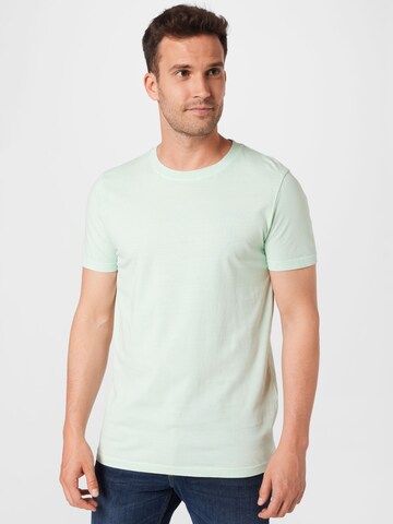 TOM TAILOR DENIM T-Shirt in Grün: predná strana