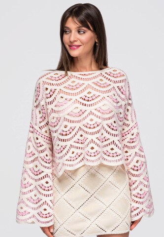 Ombre Bluse in Pink