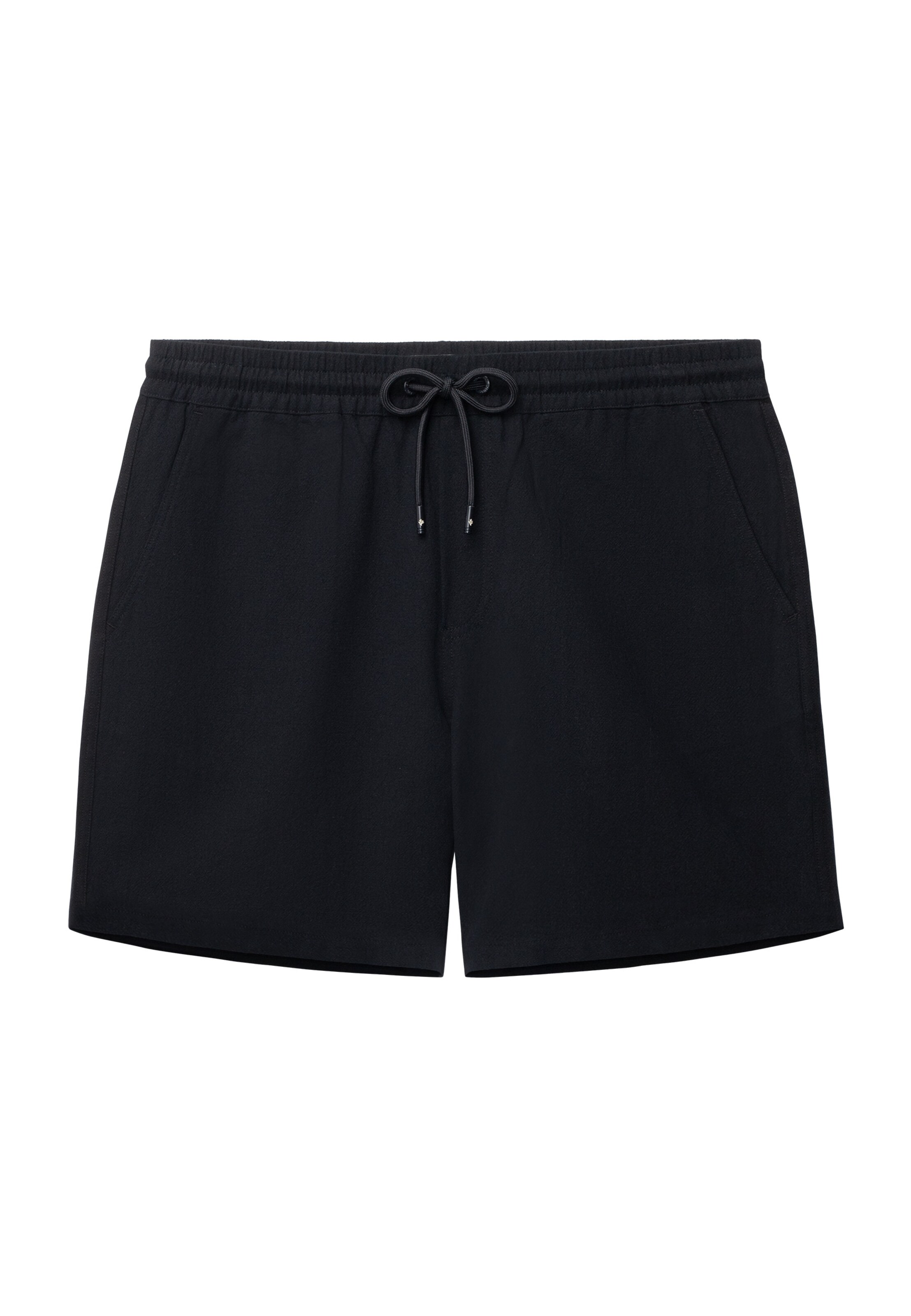 Shiwi Regular Broek 'Josh' in Zwart: voorkant