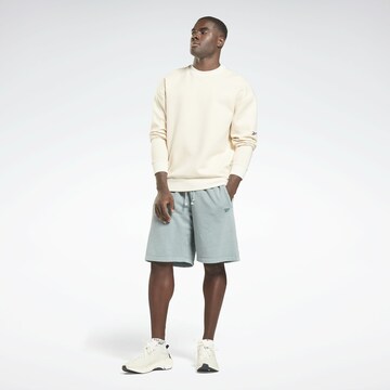 Reebok Athletic Sweatshirt in Beige