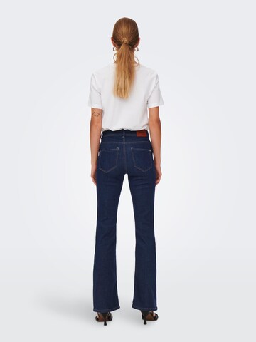 ONLY Flared Jeans 'ONLWauw' i blå