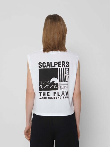 Scalpers Top in Weiß