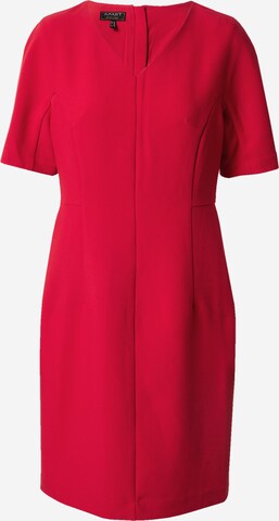 Robe fourreau APART en rouge : devant