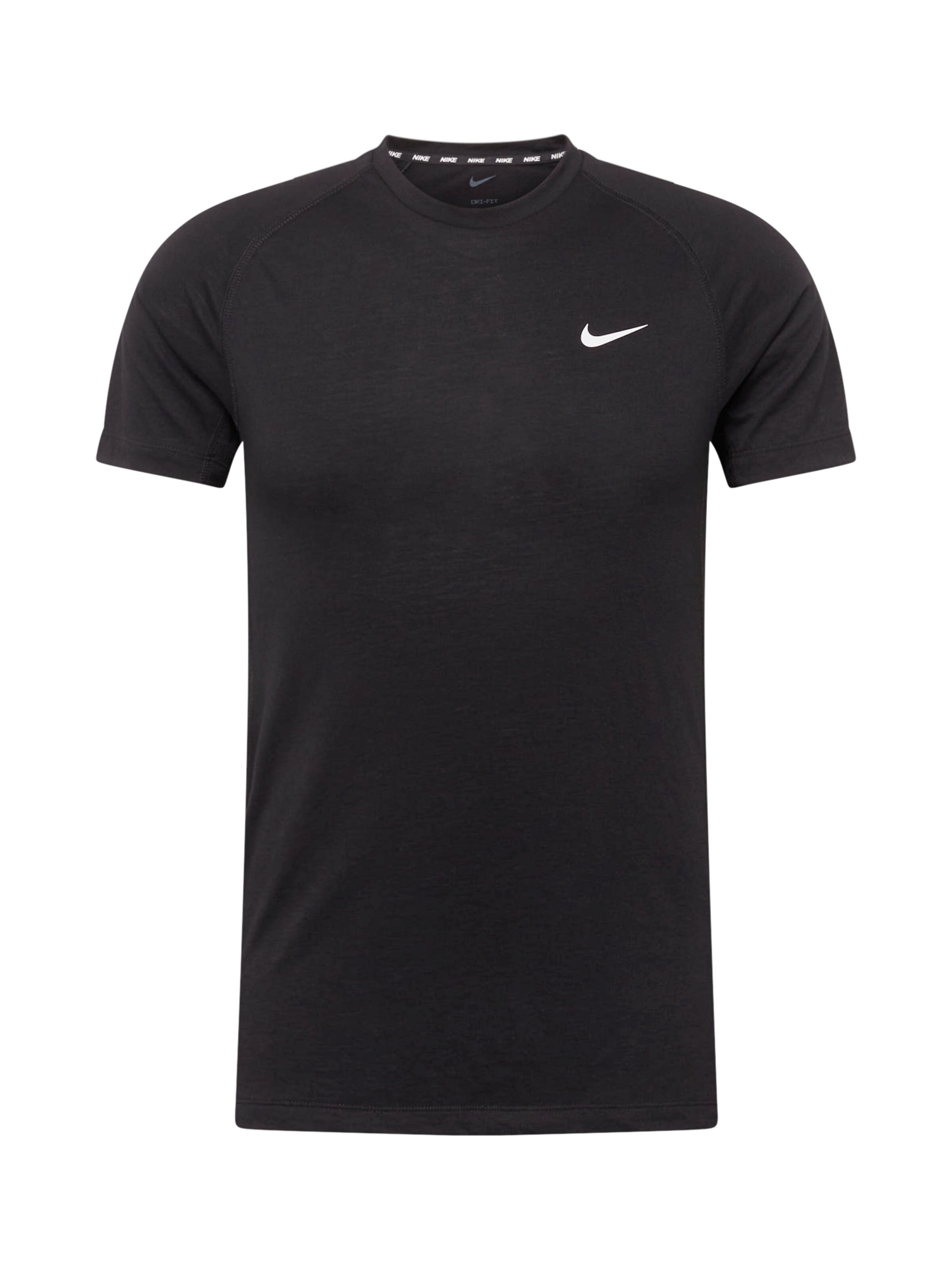 Tricou funcțional 'Flex Rep' de la NIKE pe negru: față