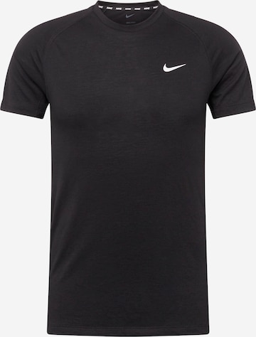 NIKE Λειτουργικό μπλουζάκι 'FLEX REP' σε μαύρο: μπροστά