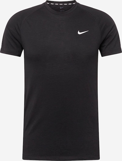 NIKE Toiminnallinen paita 'FLEX REP' värissä musta / valkoinen, Tuotenäkymä