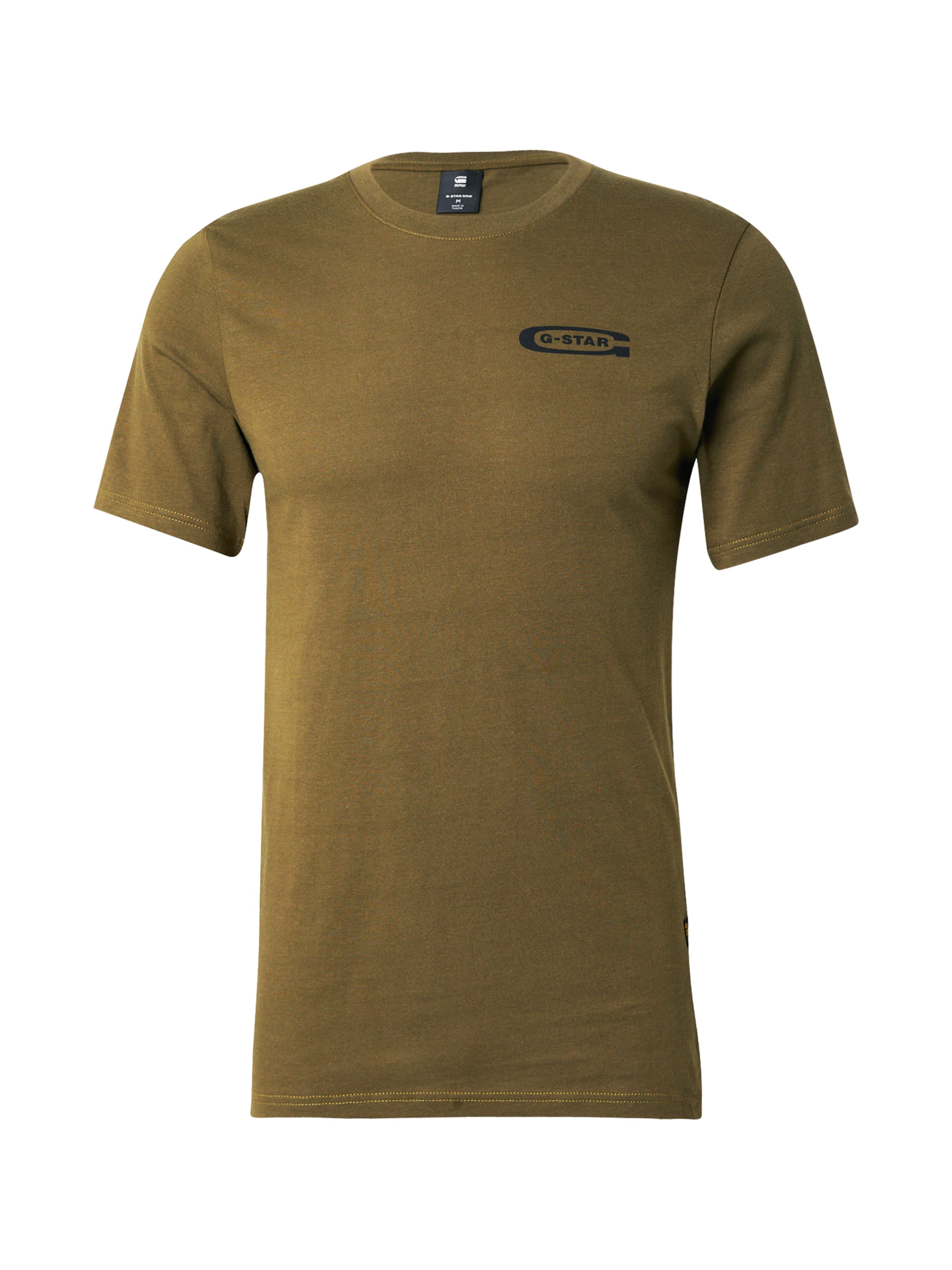 G-STAR Tričko 'Old Skool' - Zelená: predná strana