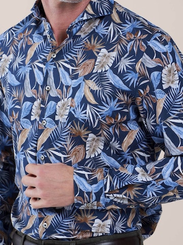 R2 Amsterdam Regular fit Overhemd in Blauw