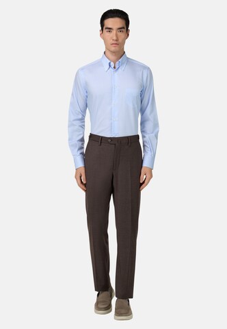 Coupe regular Chemise Boggi Milano en bleu