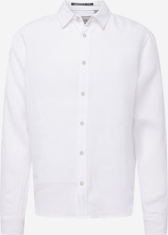 Regular fit Camicia di CAMP DAVID in bianco: frontale