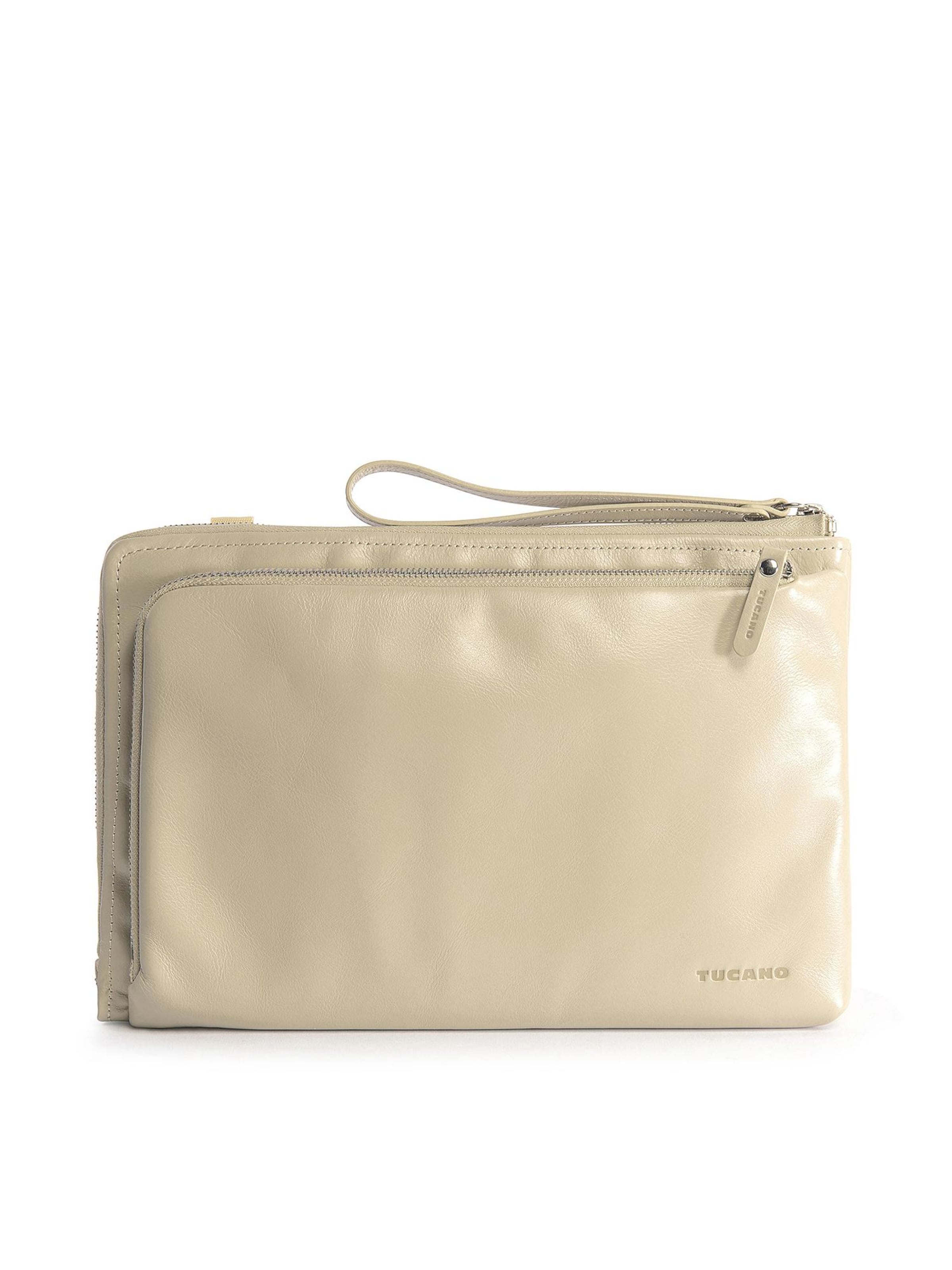 Pochette di TUCANO in bianco: frontale