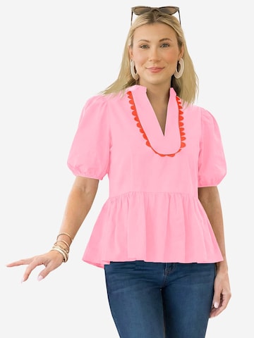 Imily Bela Blúzka - Ružová: predná strana