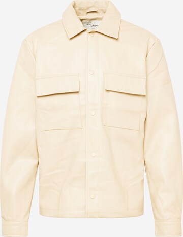 River Island Between-season jacket in Beige: front