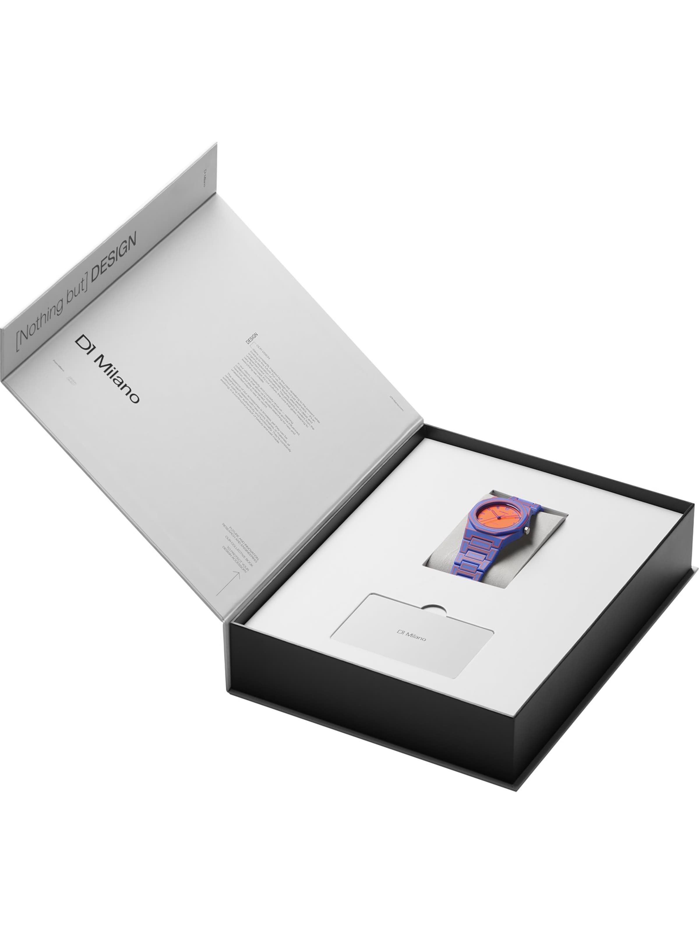 D1 Milano Analoguhr in Lila