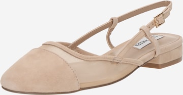 STEVE MADDEN Rihmaga baleriina 'Belinda-M', värv beež: eest vaates