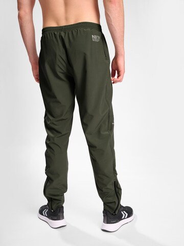 Newline Regular Sports trousers 'PACE' in Green