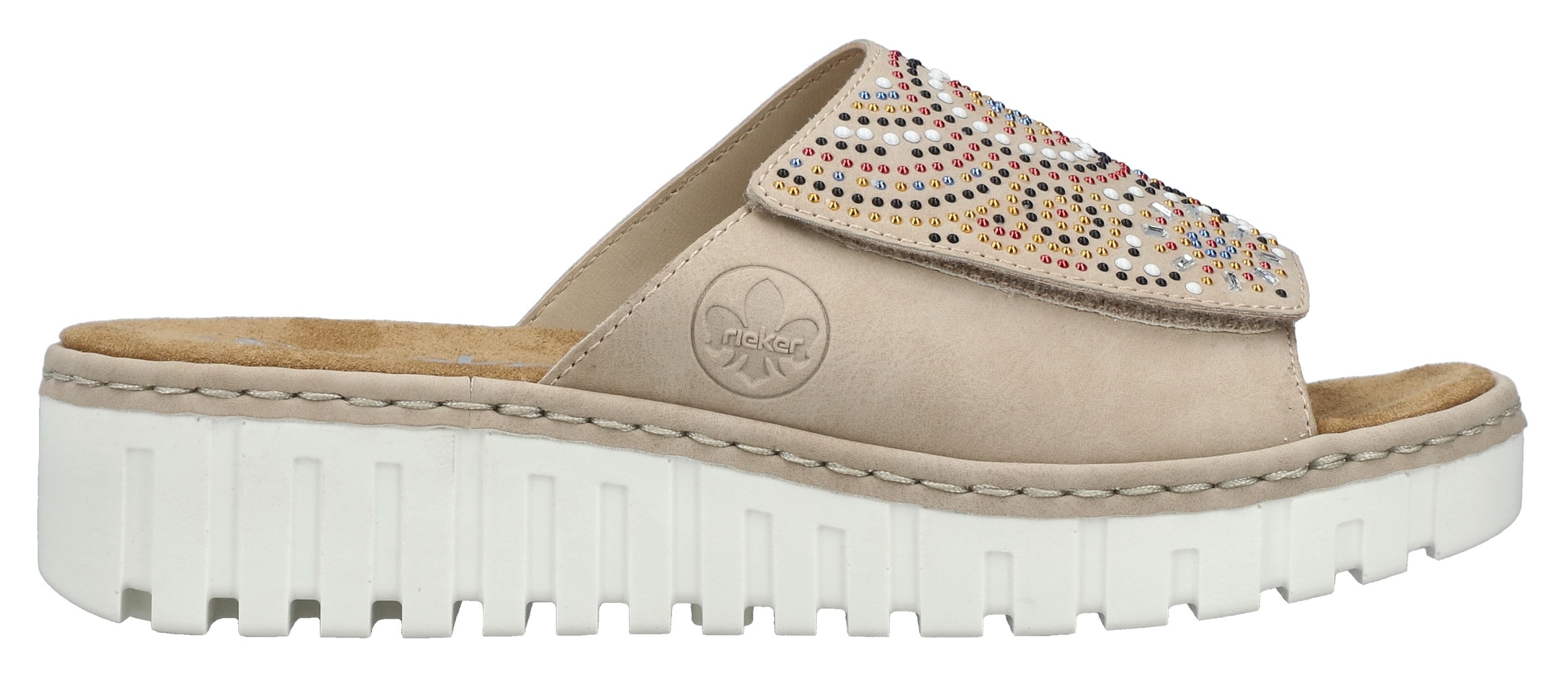 Rieker Pantolette in Beige