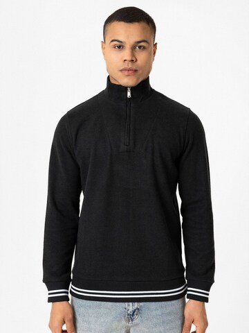 Pull-over 'Alex' Dandalo en noir : devant