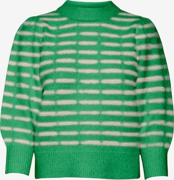 Pull-over 'Leonor' VERO MODA en vert : devant