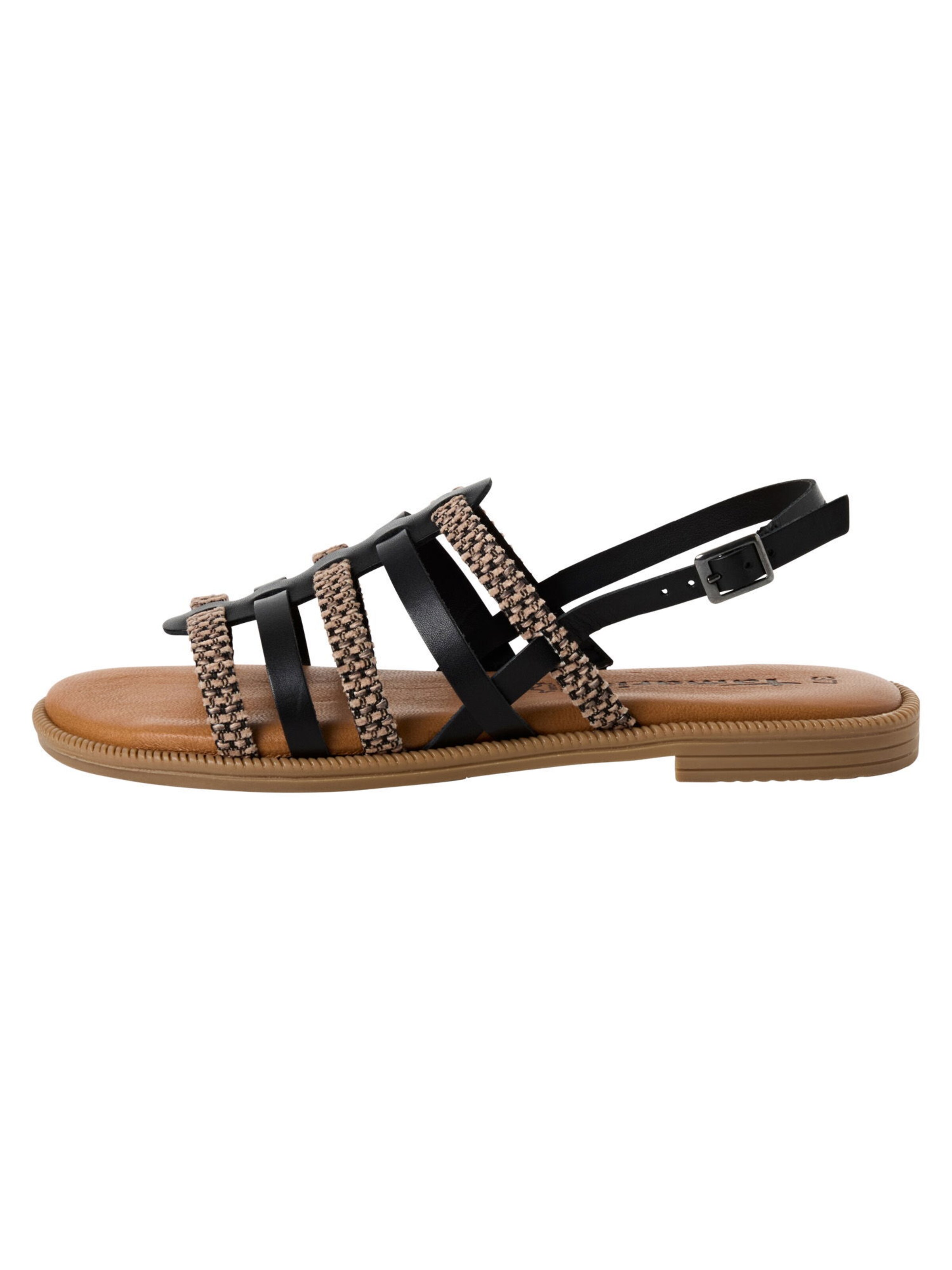 Tamaris Sandale in Schwarz