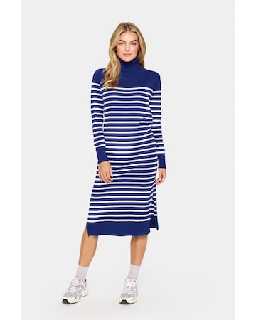 SAINT TROPEZ Kleid  'Mila' in Blau