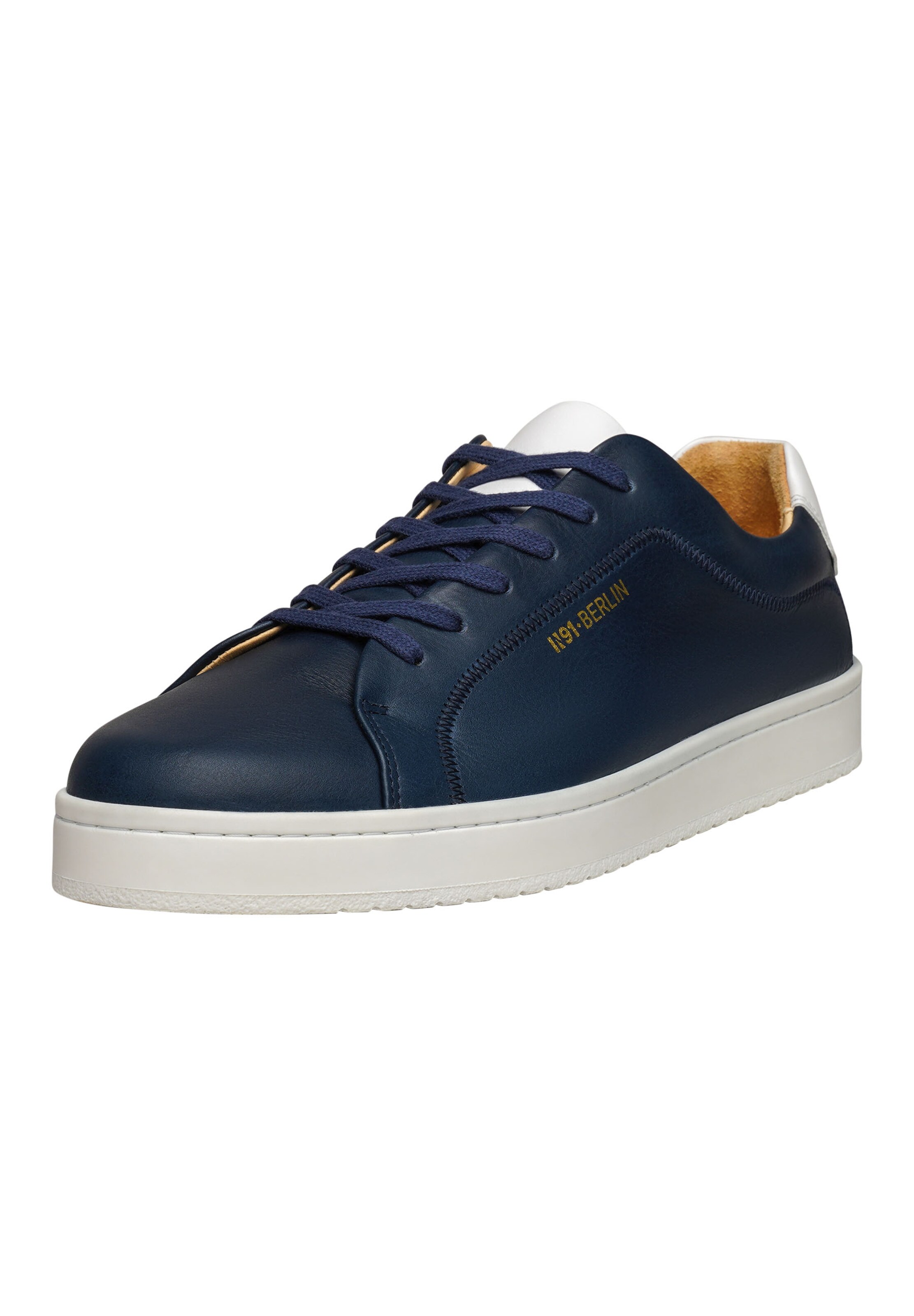 N91 Platform trainers 'Original Draft BB' in Blue: front