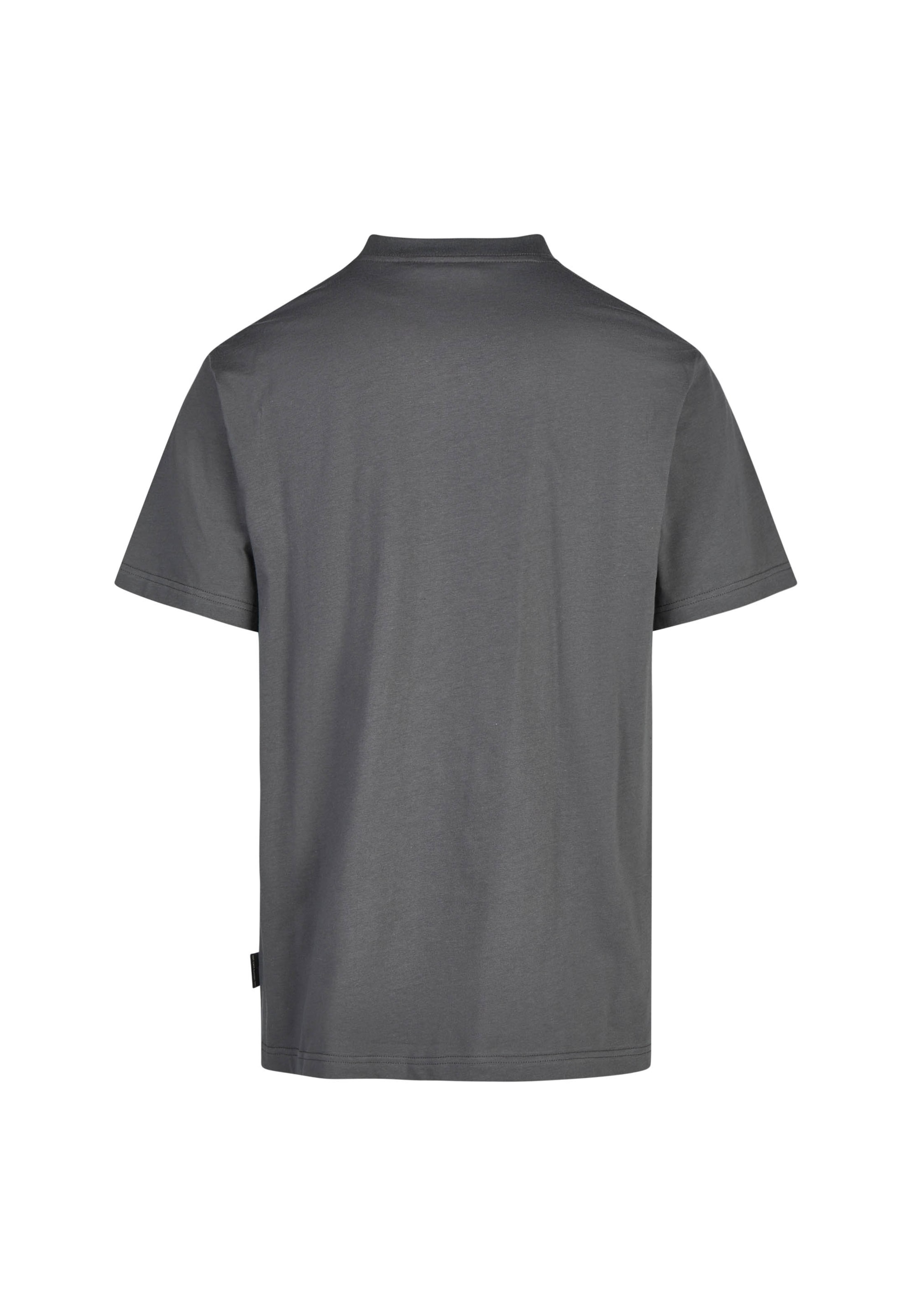 Cleptomanicx Shirt 'Classic Tee Ligull Classic' in Grey