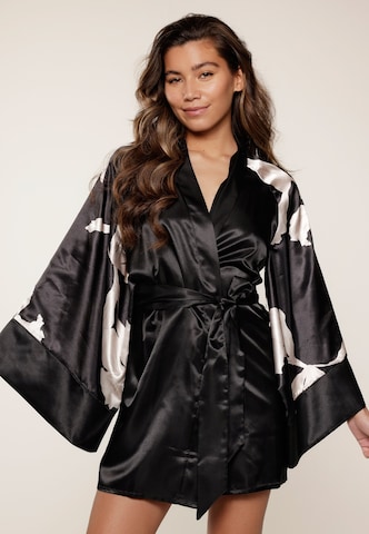 Kimono LingaDore en noir : devant