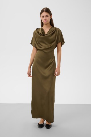 SOAKED IN LUXURY Kleid 'SLEvilia' in Grün: Vorderseite