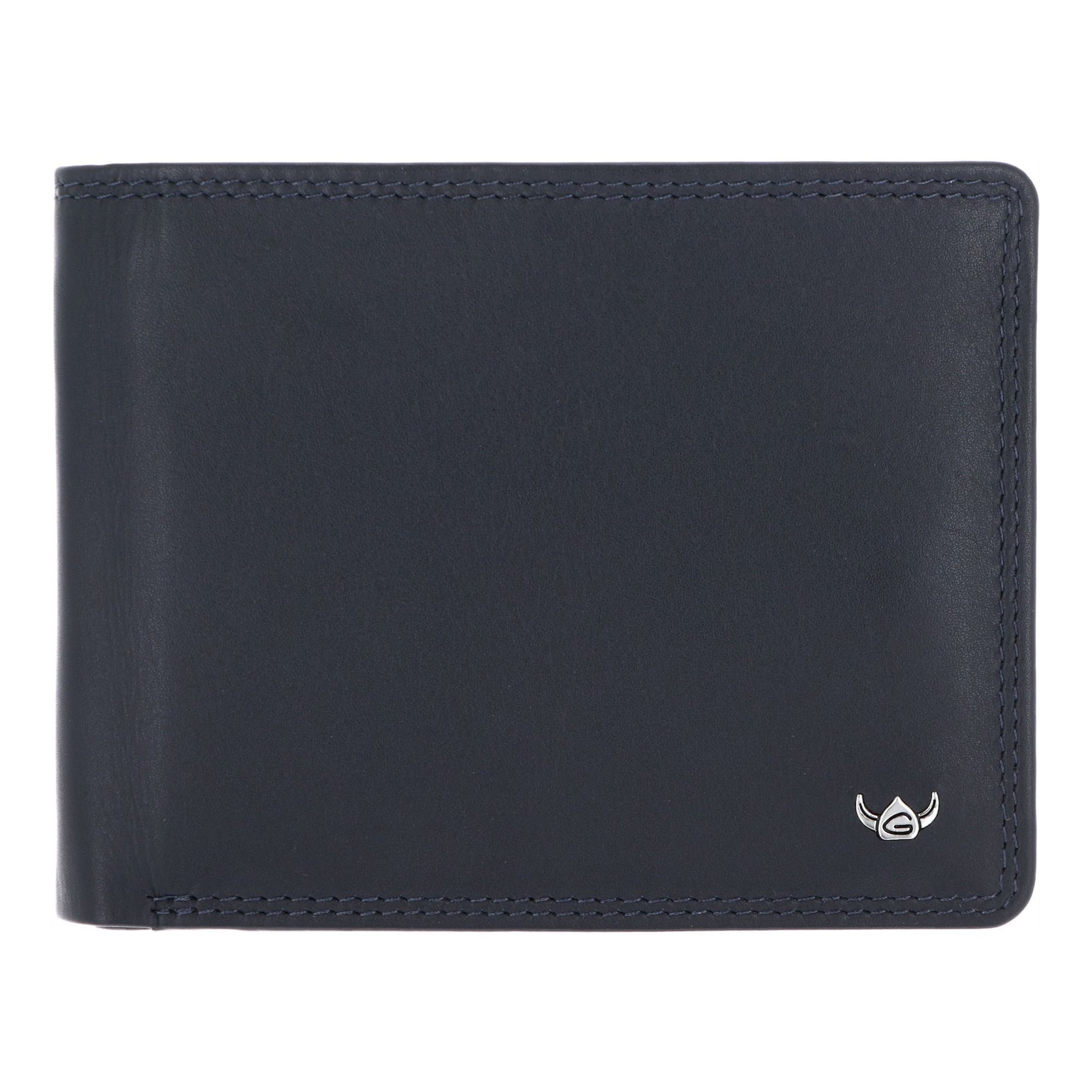 Porte-monnaies 'Polo ' GOLDEN HEAD en bleu : devant