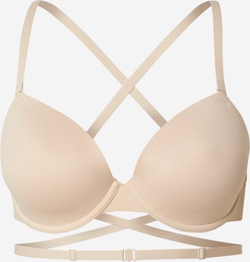 smėlio Chantelle Marškinėliai Liemenėlė: priekis