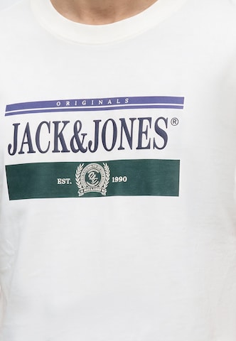 JACK & JONES Majica 'JORFREDERIKSBERG' | bela barva
