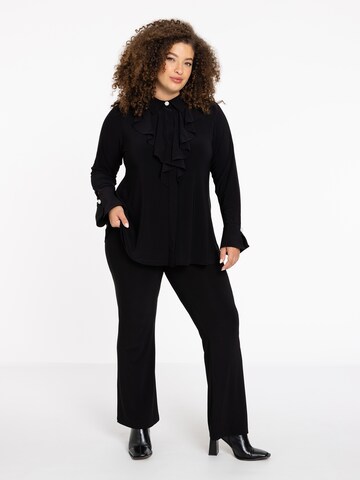 YOEK Blouse in Zwart