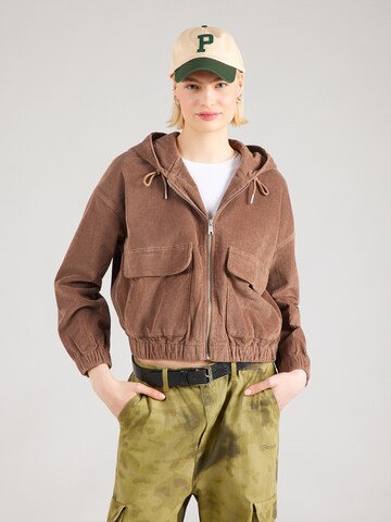 ONLY Jacke 'ONLKenzie' in Braun: Vorderseite